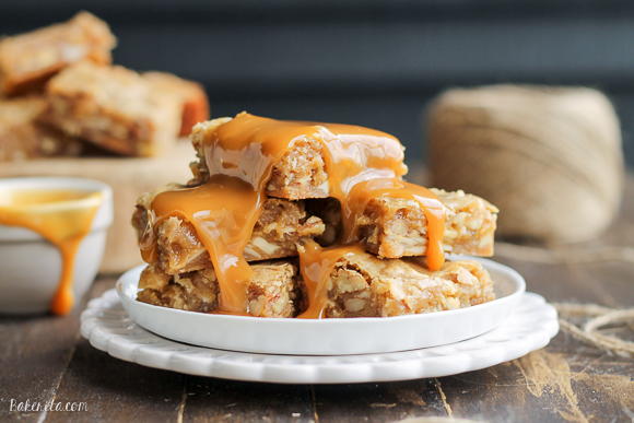 Nutty Blondies