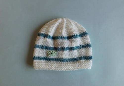 Reno Striped Baby Hat