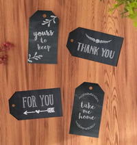 Chalkboard Printable Gift Tags | FaveCrafts.com