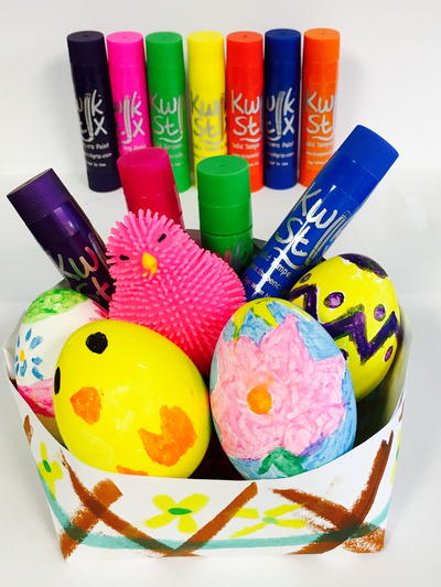 Painted DIY Easter Eggs