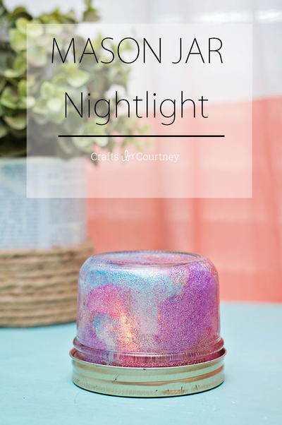 DIY Mason Jar Night Light