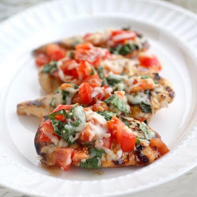 Grilled Bruschetta Chicken