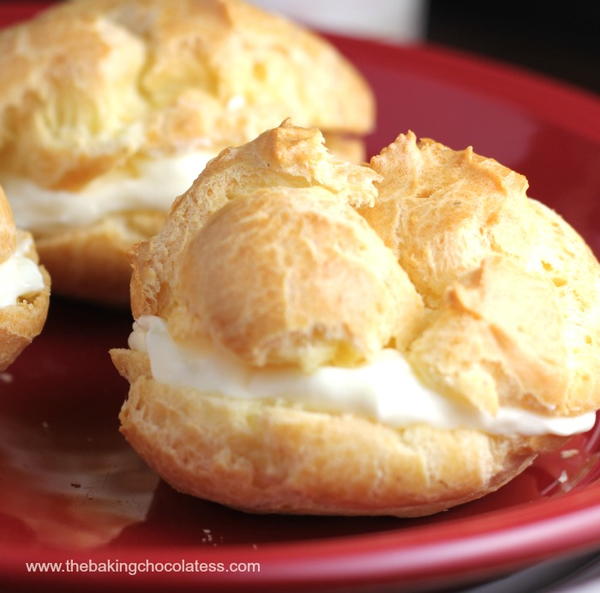 Heavenly Boston Cream Puffs