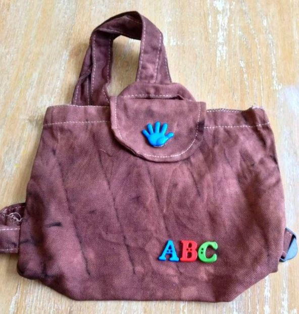 Cute Hand-Dyed Toddler Backpack