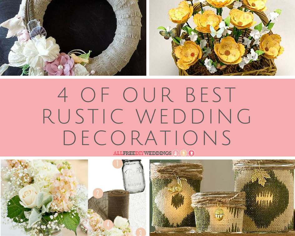 4 of Our Best Rustic Wedding Decorations | AllFreeDIYWeddings.com