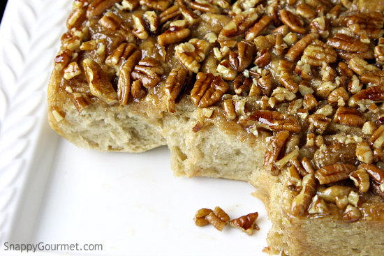 Coffee Caramel Pecan Rolls