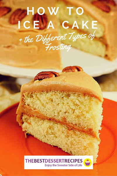 How to Ice a Cake and the 8 Different Types of Frosting