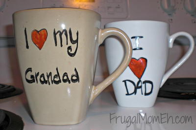 I-Heart-Dad Father's Day Mug