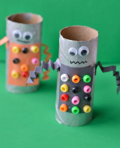 Robot Paper Tube Craft