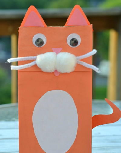 Cat's Meow Paper Bag Puppets