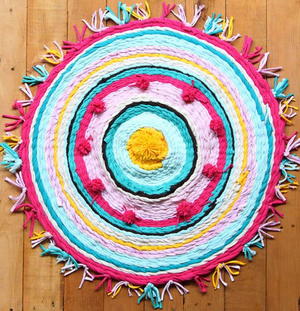 Rags-to-Rugs Craft