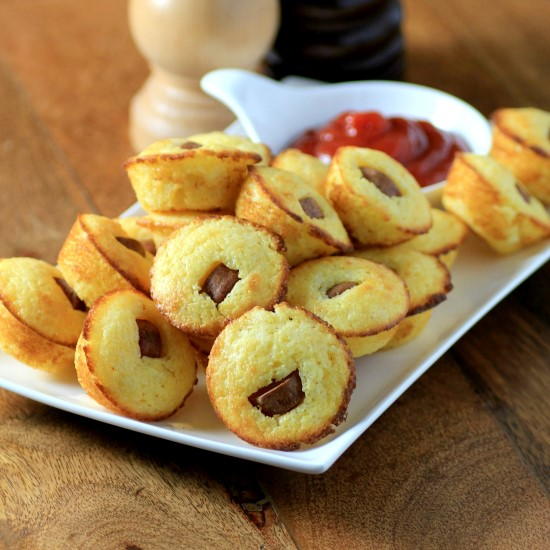 Corn Dog Muffins