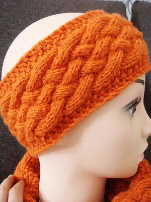 Clementine Ear Warmer  Knitting Pattern – Is Knit