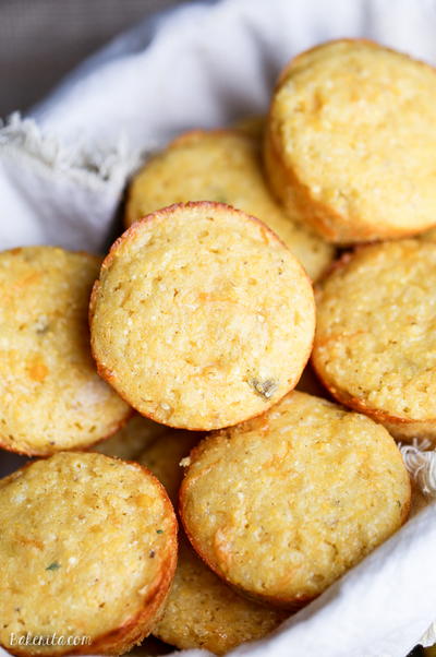 Green Chile Corn Muffins