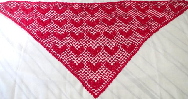 Sweet Heart Shawl