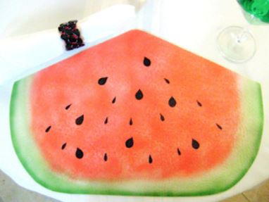 Watermelon DIY Table Settings