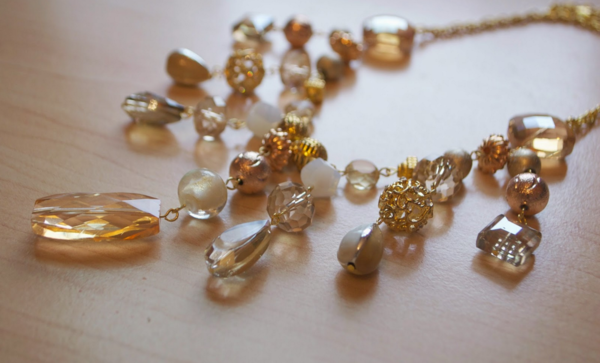 Golden Sunrise DIY Necklace