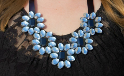 Beginner's Rhinestone DIY Necklace
