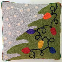 Exclusive Pattern: Holiday Lights Pillow