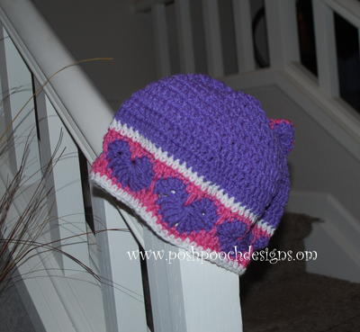 Happy Hearts Beanie and Slouchy