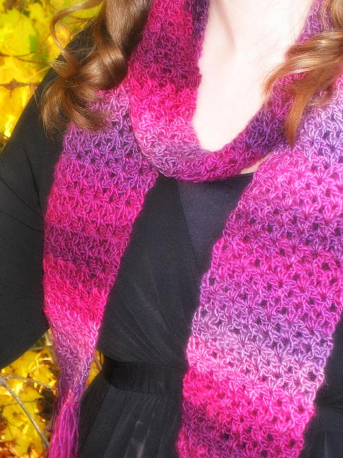 Unforgettable One Skein Scarf