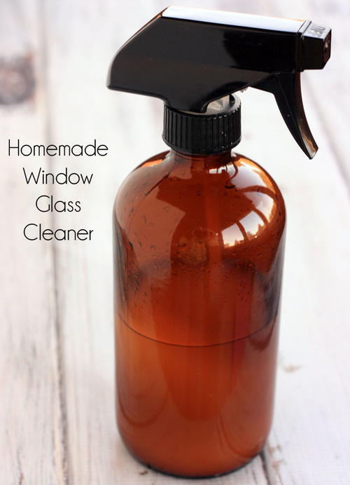 Homemade Window Glass Cleaner