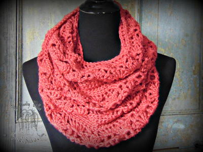Rouge Infinity Scarf