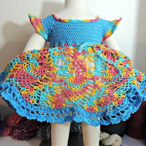 Grace and Charm Crochet Baby Dress