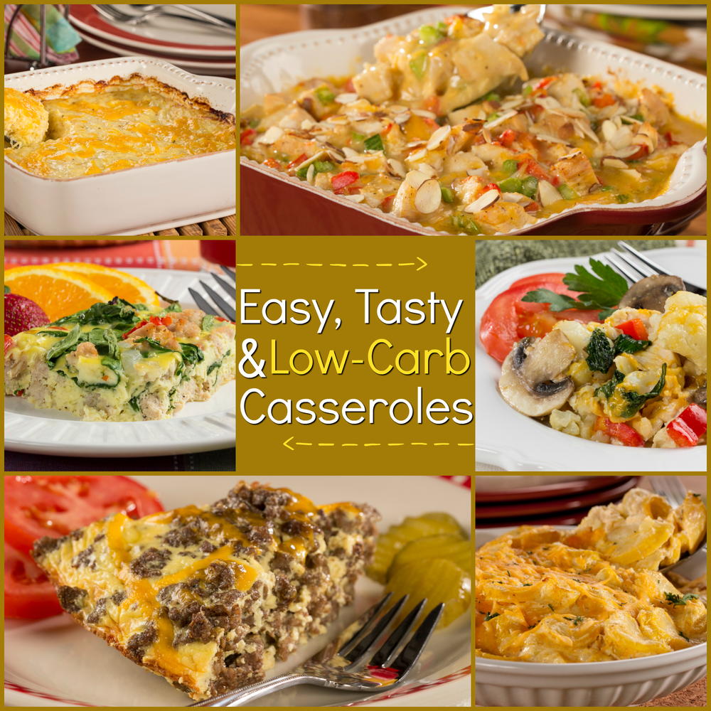LowCarb Casseroles 20 Easy and Tasty Recipes
