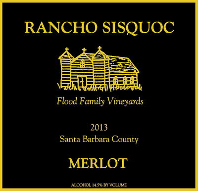 Rancho Sisquoc Merlot 2013