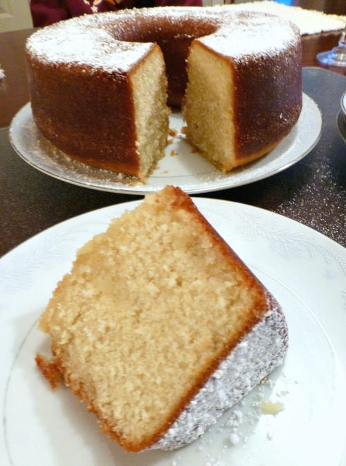 Retro 1963 Butter Rum Cake