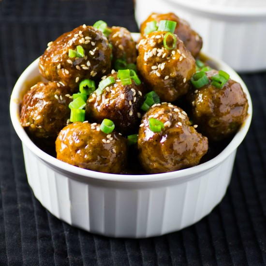 Quick Easy Asian Meatballs | FaveGlutenFreeRecipes.com