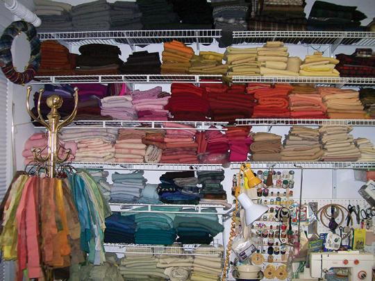 Reorganizing a Wool Room