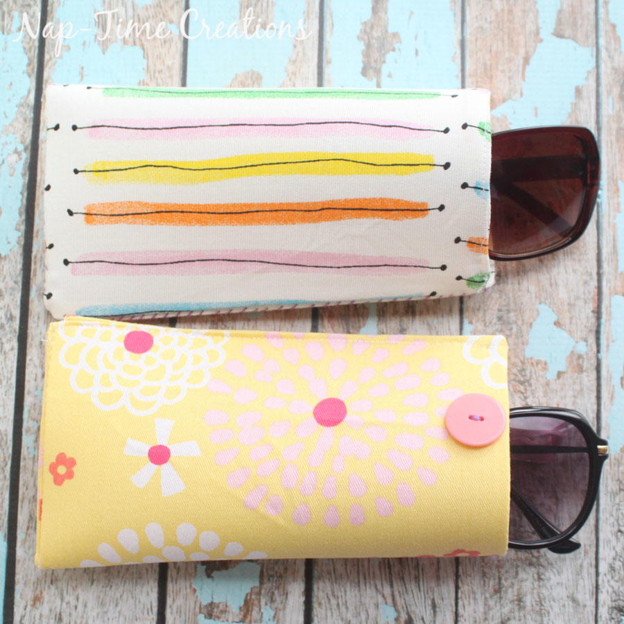 Easy Sew Summer Sunglasses Case