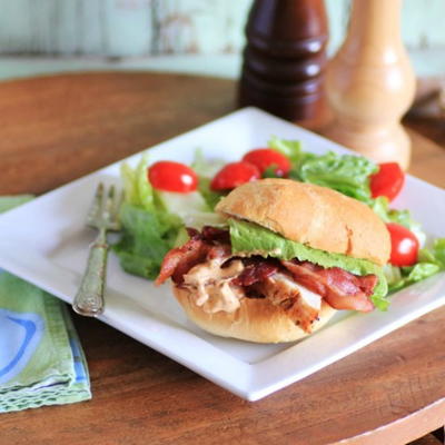 Chipotle Chicken and Bacon Sandwich