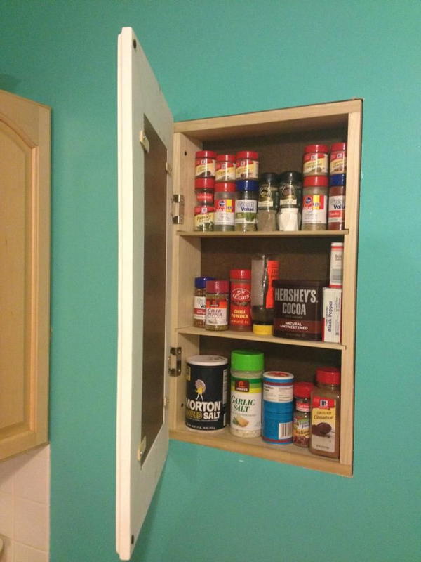 Secret Storage DIY Cabinet