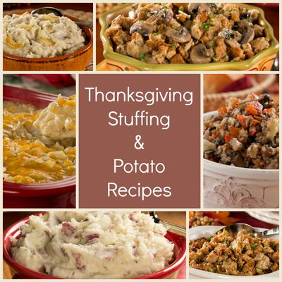 The Best Thanksgiving Stuffing Recipes & Easy Potato Side Dish Recipes