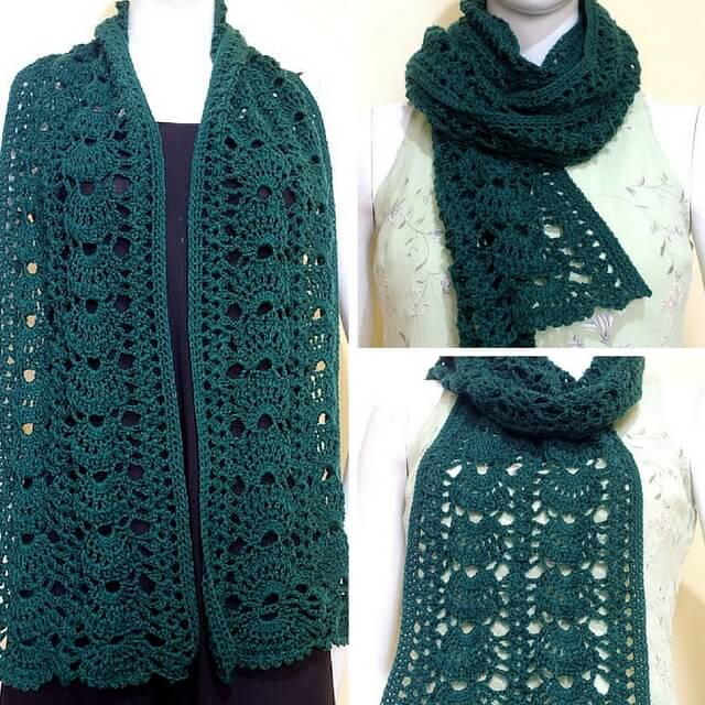 Grace Green Scarf