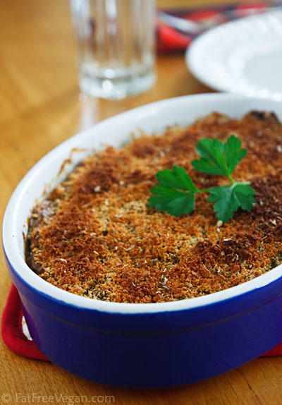 Creamy Creole Eggplant Casserole