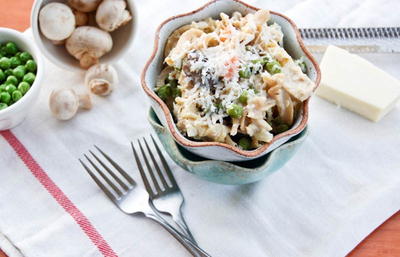 Lightened Up Tuna Noodle Casserole