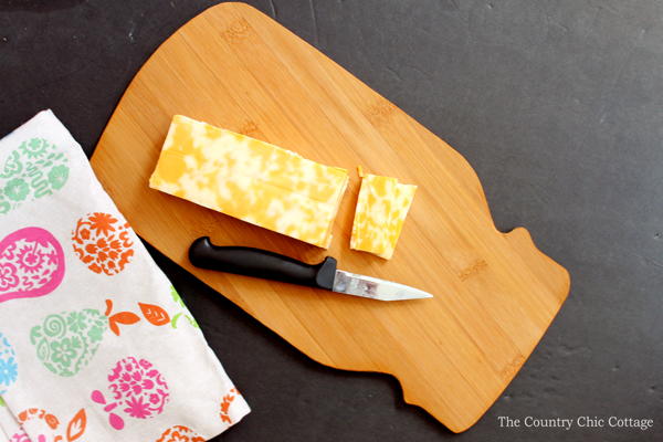 Mason Jar DIY Cutting Board