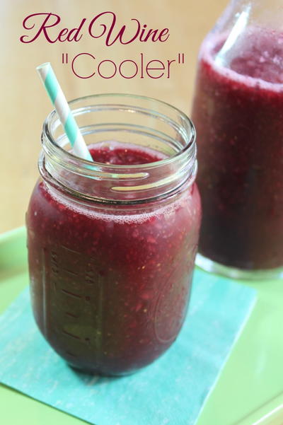 Easy Red Wine Coolers