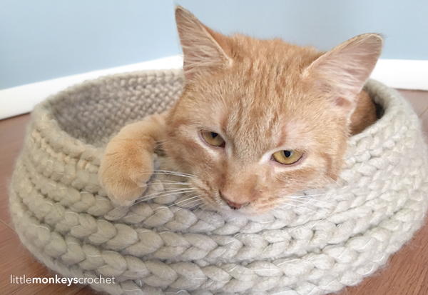 Tabby Chic Cat Bed