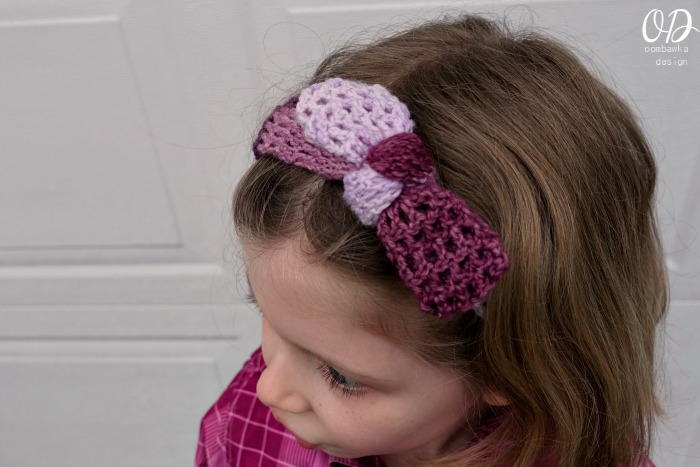 Plum Dandy Simple Headband | AllFreeCrochet.com