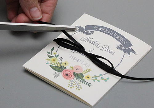 Printable Garden Wreath Ceremony Booklet
