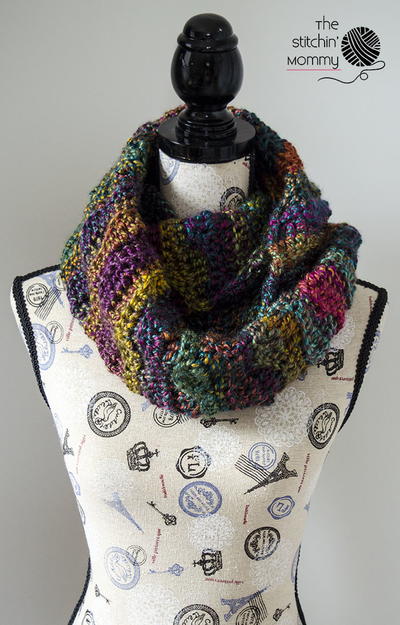 Mystic Waves Infinity Scarf