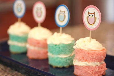 Printable Owl Cupcake Toppers