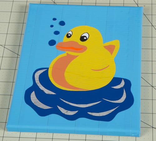 Rubber Ducky Layered Artwork