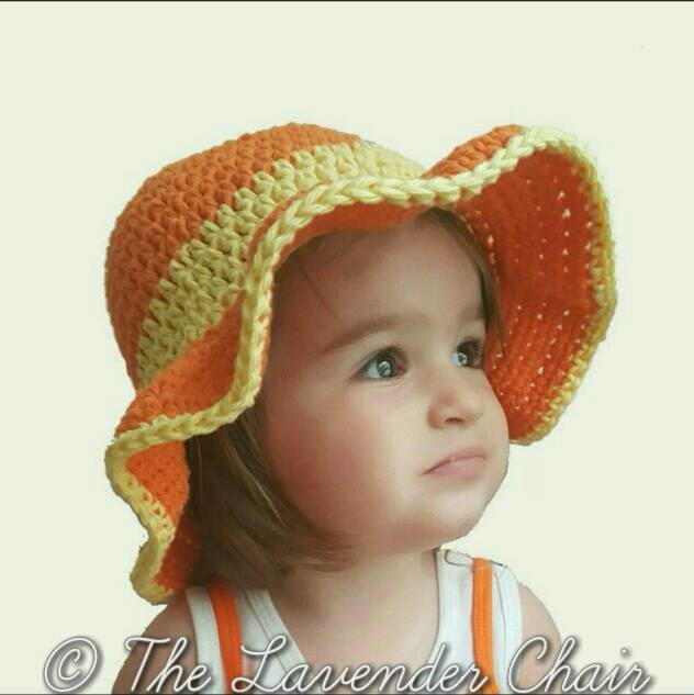 Ava's Toddler Sun Hat