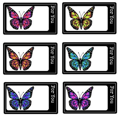 Butterfly Free Printable Gift Tags